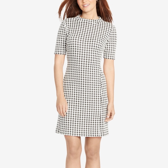 American Living Dresses & Skirts - AMERICAN LIVING HOUNDSTOOTH SHEATH DRESS